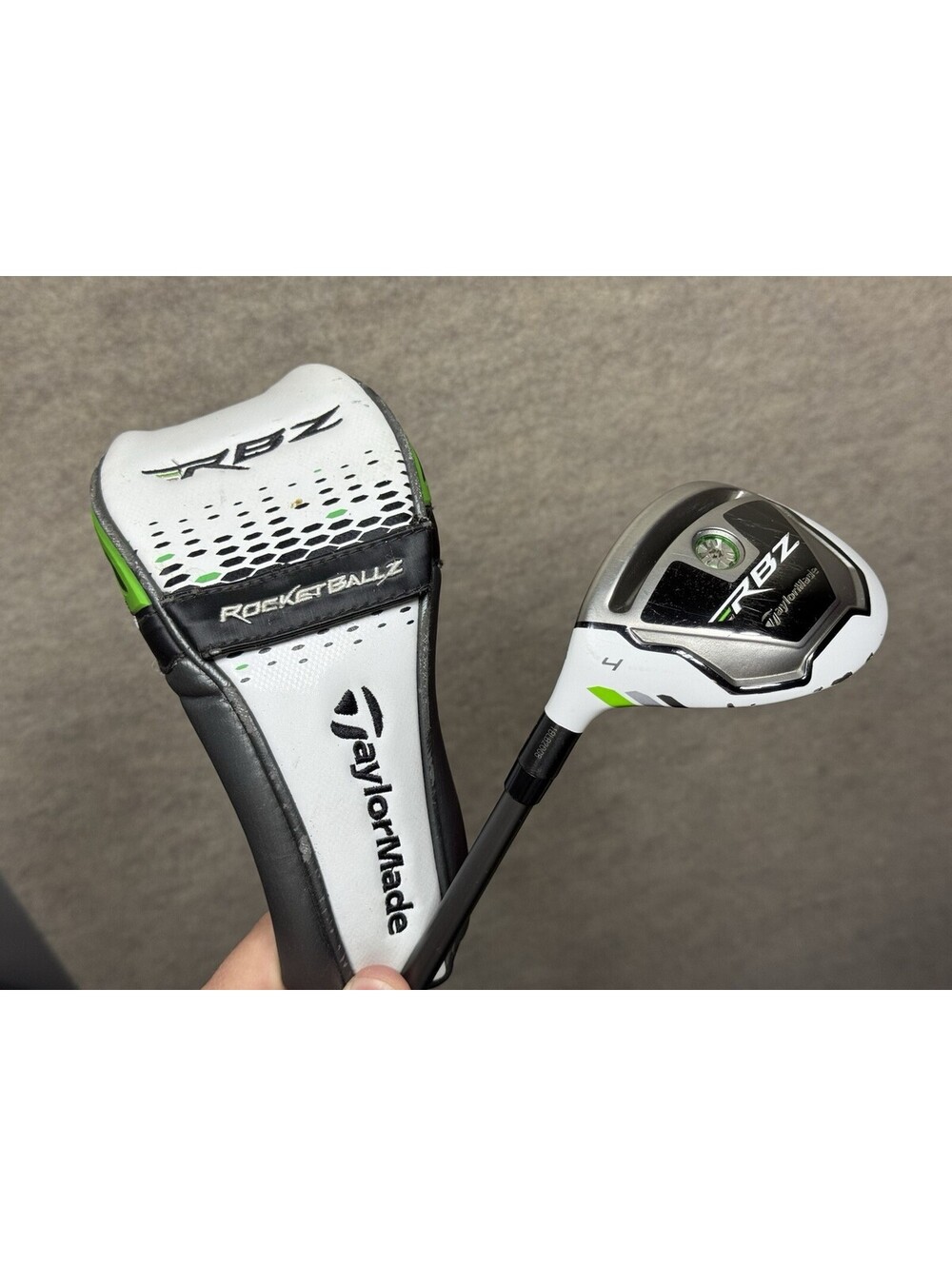 Left Handed TaylorMade RocketBallz 22* 4H Hybrid TaylorMade RBZ Seniors Flex 65g